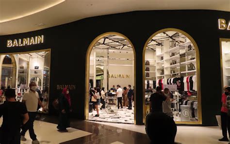 dubai mall balmain fake